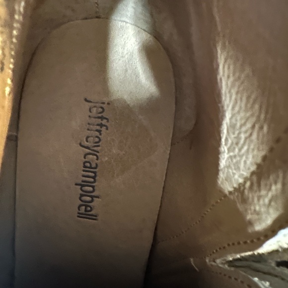 Jeffrey Campbell Rosee Bootie Taupe Suede Ankle size 10 - Picture 9 of 10